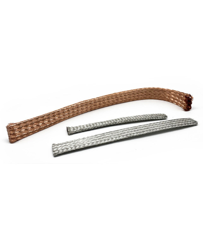 Braided Copper Tapes (Very Flexible)